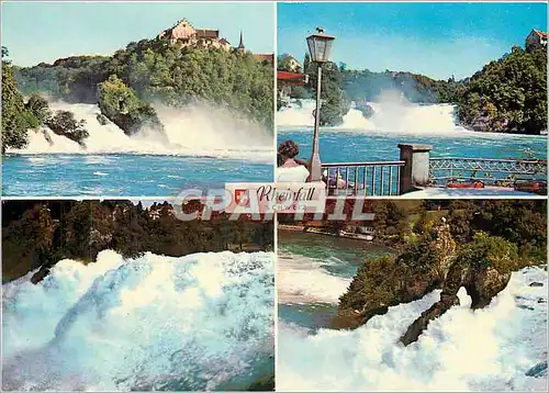 Cartes postales moderne Rheinfall Schweiz