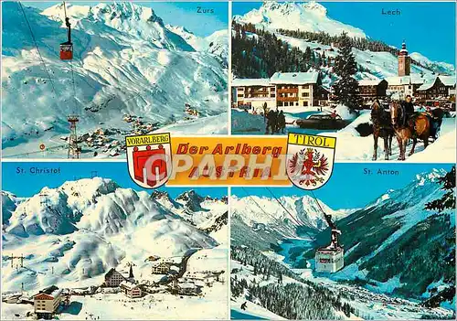 Cartes postales moderne Der Arlberg Austria