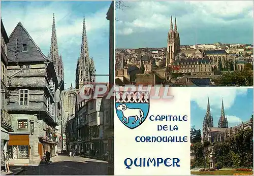 Cartes postales moderne Quimper Capitale de la Cornouaille