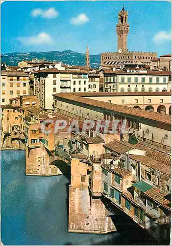 Cartes postales moderne Firenze Ponte Vecchio vu du Roof garden de l'Hotel Pitti Palace