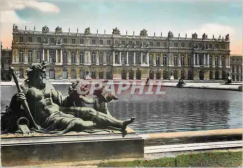 Cartes postales moderne Versailles Seine et Oise Le Palais et le Parterre d'eau