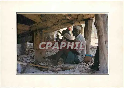 Cartes postales moderne Zanzibar Islands Carpenters at Nungwi