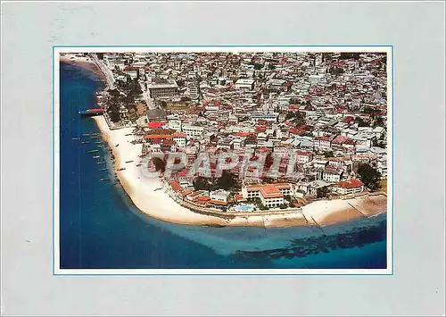 Cartes postales moderne Zanzibar Aerial View of Zanzibar Stone Town