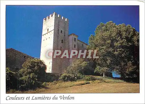 Moderne Karte Couleurs et Lumieres du Verdon