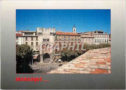 Moderne Karte Manosque Alpes de Haute Provence