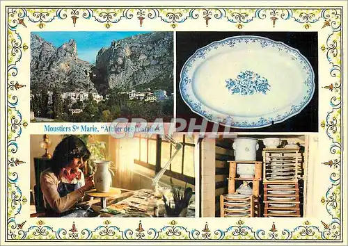 Cartes postales moderne Moustiers Ste Marie Atelier du Vieux Moustiers Copies de pieces anciennes