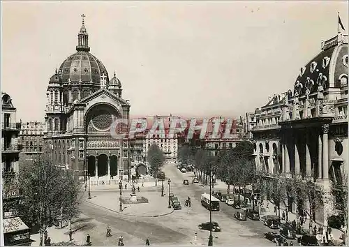 Cartes postales moderne Paris La Place Saint Augustin