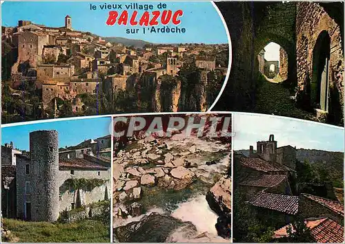 Cartes postales moderne Le Vieux Village de Balazuc sur l'Ardeche