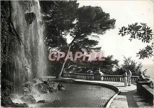 Moderne Karte Nice La Cascade du Chateau