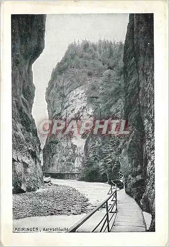 Cartes postales moderne Meiringen Aareschlucht