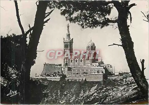 Cartes postales moderne Marseille Basilique Notre Dame de la Garde