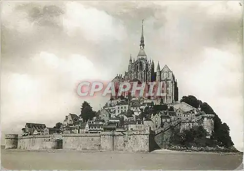 Cartes postales moderne Abbaye du Mont Saint Michel Vue generale face est