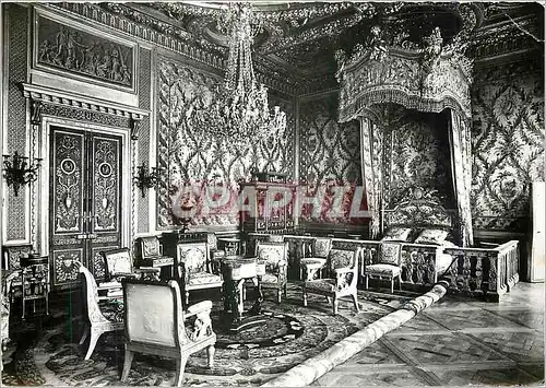 Cartes postales moderne Palais de Fontainebleau Chambre a coucher de Marie Antoinette