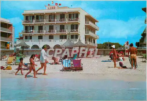 Moderne Karte Hotel Lido Playa de Palma Mallorca