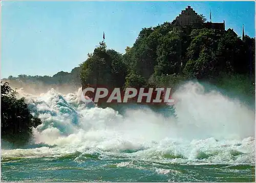 Cartes postales moderne Orientierung Uber den Rheinfall