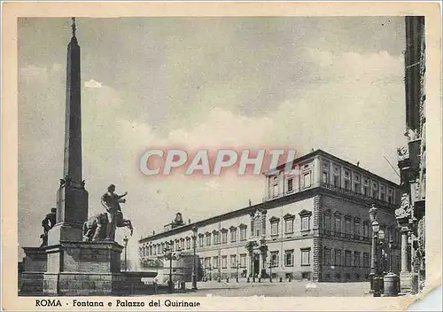 Cartes postales moderne Roma Fontana e Palazzo del Quirinaie