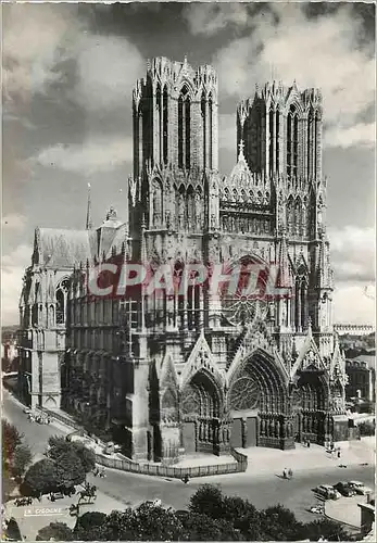 Cartes postales moderne Reims Marne La Cathedrale