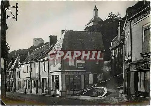 Moderne Karte Chateau Renault en Touraine Rue du Tertre du l'Horloge