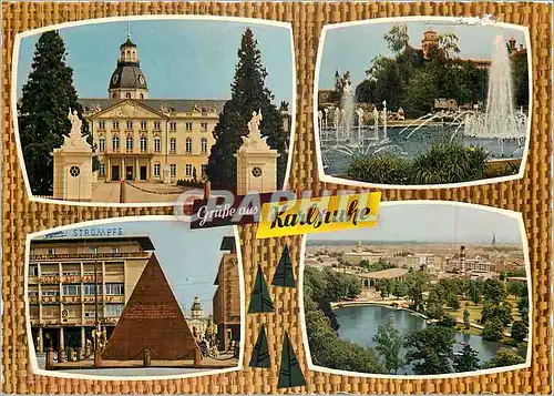 Cartes postales moderne Karlsruhe