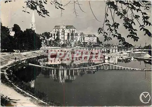 Cartes postales moderne Auxerre Yonne les Bords de l'Yonne