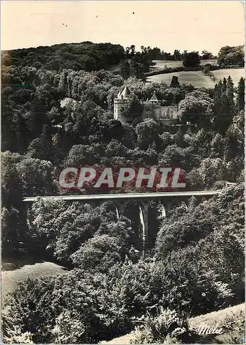 Cartes postales moderne Chastellux Yonne et le Viaduc