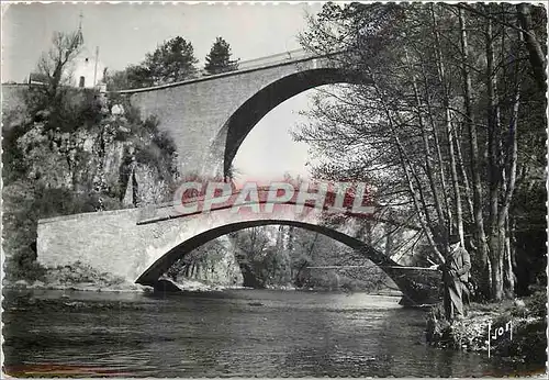 Cartes postales moderne Environs de Vezelay Yonne Pont sur la Cure a Pierre Perthuis