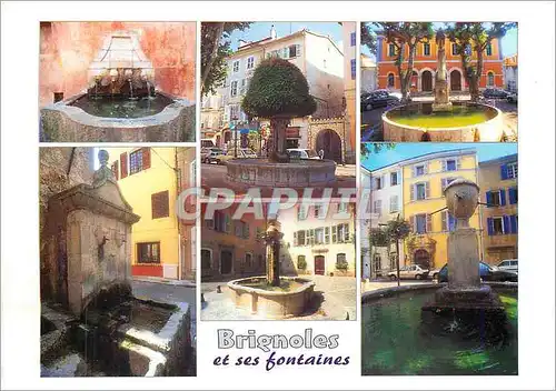 Cartes postales moderne Brignoles et ses fontaines