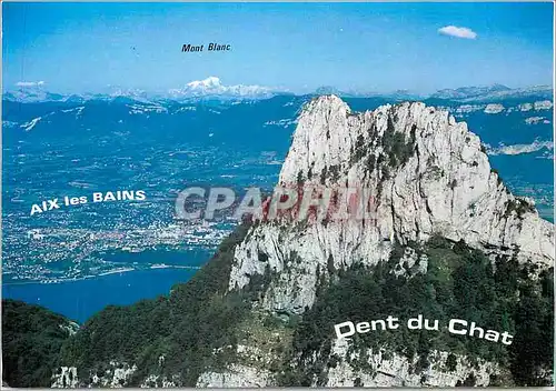 Cartes postales moderne Mont Blanc Dent du Chat