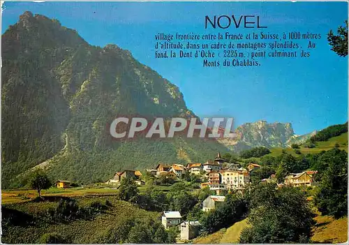 Cartes postales moderne Novel Haute Savoie Vue generale