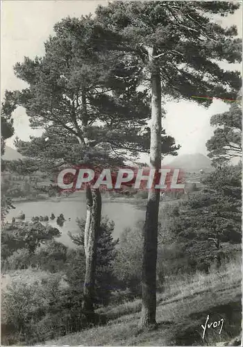 Cartes postales moderne Le Puy de Dome De Clermont Ferrand au Mont Dore Le Lac de la Cassiere et le Puy de Dome