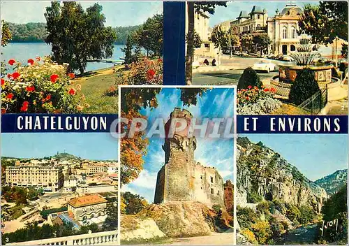 Cartes postales moderne Chatelguyon et Environs Puy de Dome Gour de Tazenat