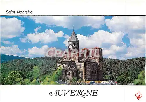 Moderne Karte Saint Nectaire L'Eglise Haut Lieu du Romain Francais