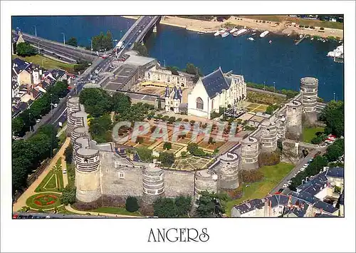 Cartes postales moderne Les Merveilles du Val de Loire Angers Maine et Loire