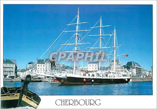 Cartes postales moderne Cherbourg Manche Le Bassin du Commerce et le Quai Alexandre III
