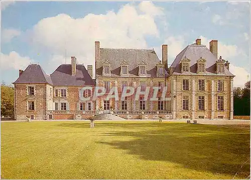 Moderne Karte La Ferte Saint Aubin Loiret Le Petit et le Grand Chateau