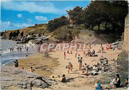Moderne Karte La Bernerie en Retz L Atl Plage de la Rinais