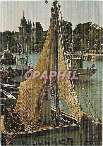 Cartes postales moderne Pornic Port de Peche et Chateau