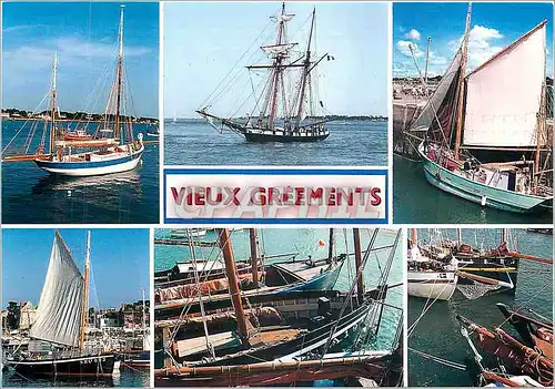 Cartes postales moderne Vieux Greements Escale sur la Cote Atlantique