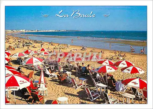 Moderne Karte La Baule La Plus belle plage d'Europe