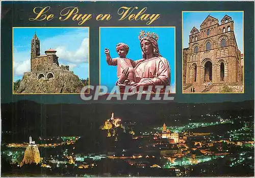 Cartes postales moderne Le Puy en Velay Haute Loire Depart des chemins de Saint Jacques