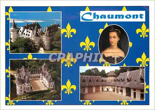 Cartes postales moderne Chaumont Loir Cher Dominant fierement la Loire
