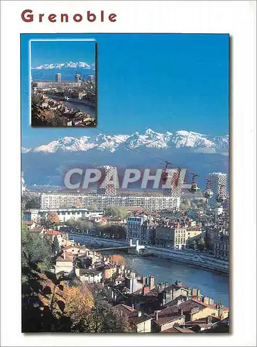 Cartes postales moderne Grenoble Les Quais de l'Isere
