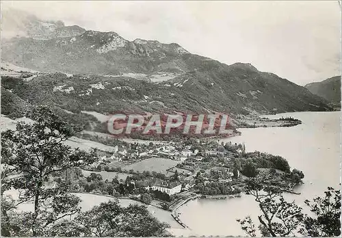 Moderne Karte Talloires et le Lac