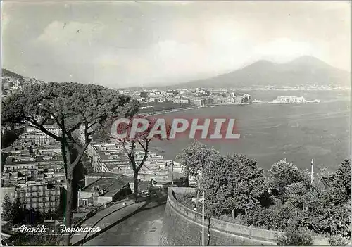 Moderne Karte Napoli Panorama