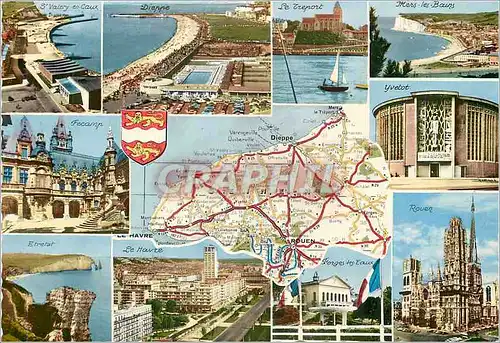 Cartes postales moderne La Seine Maritime