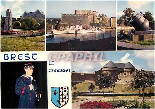 Cartes postales moderne Brest Le Chateau