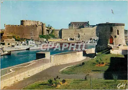 Cartes postales moderne Brest Finistere Le Chateau