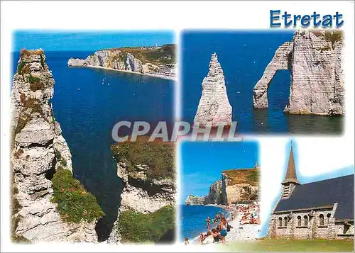 Cartes postales moderne Etretat Seine Maritime Merveilles de la Cote