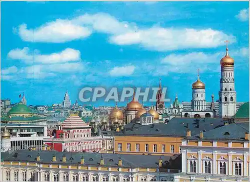 Moderne Karte Moscow Kremlin Towers