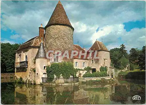 Moderne Karte Environs d'Argenton sur Creuse Indre Le Chateau de Courbas